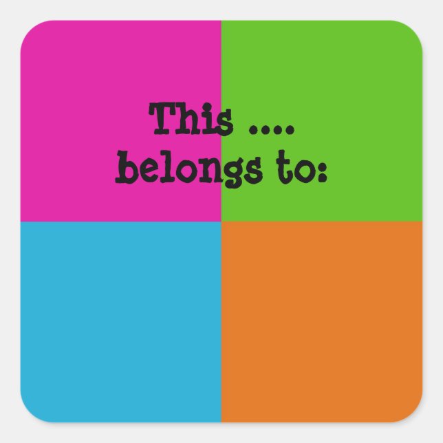 this belongs to square sticker (Front)