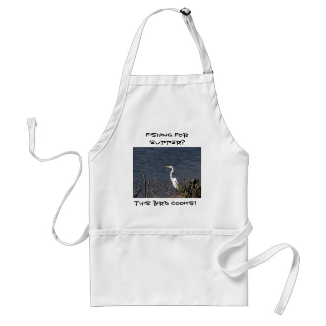 This Bird Cooks Apron (Front)