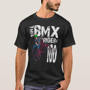 This Bmx Rider Is 100 Year Old Matching Birthday B T-Shirt