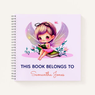 This Book Belongs to - Fairy Notebook