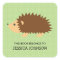 This book belongs to hedgehog bookplate stickers