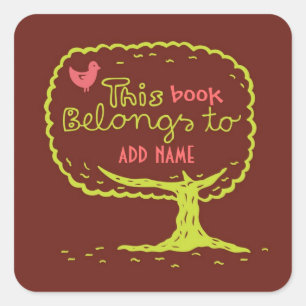 This book belongs to Sticker