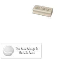 This Book Belongs To, Tennis Ball Personalised