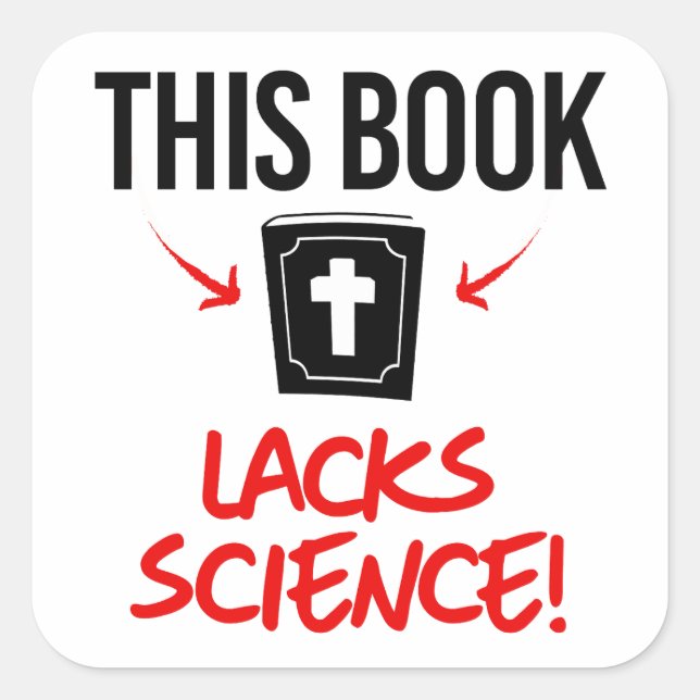 This book lacks science square sticker (Front)