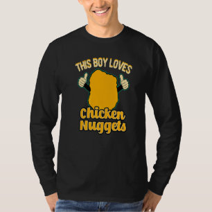 This Boy Loves Chicken Nuggets Food Chicken Nugget T-Shirt