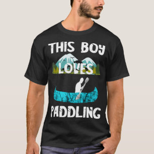 This Boy Loves Paddling Kayak Rafting Kayaking T-Shirt