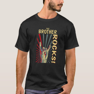 This Brother Rocks Vintage Retro Concert 70S 80S F T-Shirt