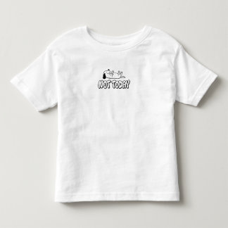 This casual, solid white short-sleeve crewneck toddler T-Shirt