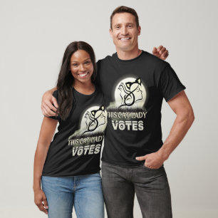 This cat lady votes kamala harris T-Shirt