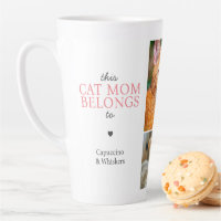 This Cat Mum Belongs To Quote Custom Photo Collage