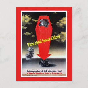 This Child Found a Blind Postcard