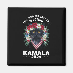 This Childless Cat Lady Ladies Is Voting Kamala  Magnet