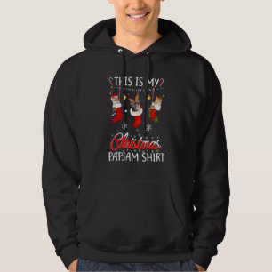 This Christmas Pajama Cute Kitten In Socks Cat Hoodie