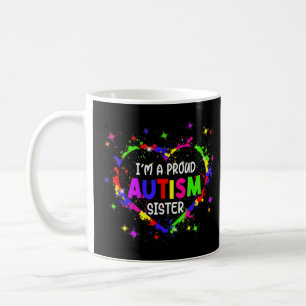 This Colourful Autism Heart Made With Puzzle Piece Coffee Mug