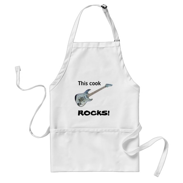 This cook ROCKS! Standard Apron (Front)