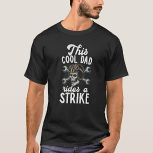 This Cool Biker Dad Birthday Motorcycle Riders Fat T-Shirt