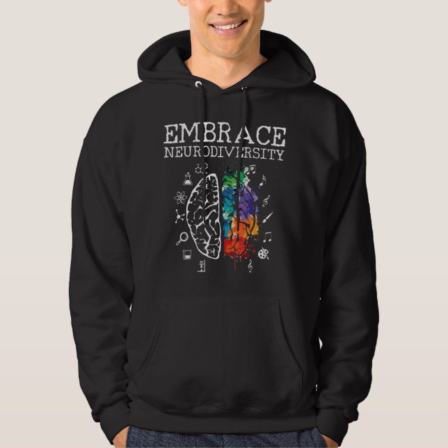 this cool neurodiversity shirt is perfect for adhd (Front)