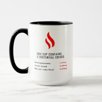 This Cup Contains 3 Existential Crises