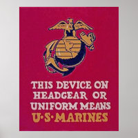 This Device Means U.S. Marines