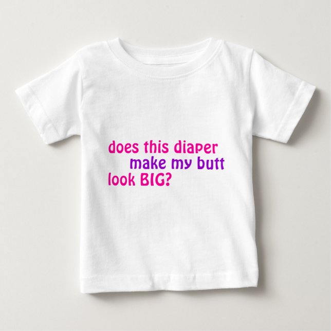 "This Diaper" T-Shirt (Front)
