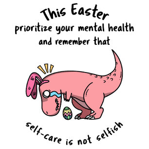 This Easter prioritise your mental health T-Shirt