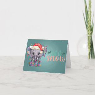 This Elephant Christmas Card