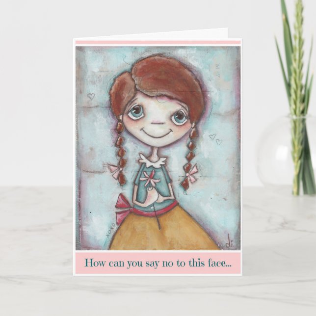 This Face - Birthday Card (Front)