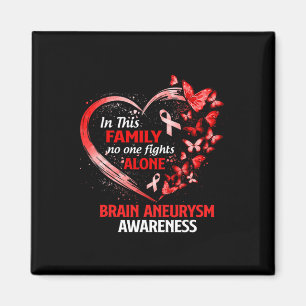 This Family Brain Aneurysm Butterfly Magnet