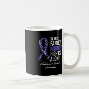 This Family Nobody Fights Alone Alzheimerheimer Br Coffee Mug