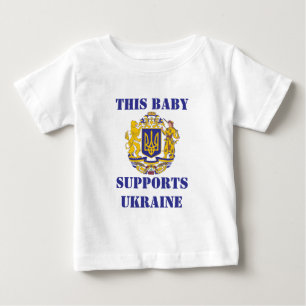 THIS FAMILY SUPPORTS UKRAINE BABY T-Shirt