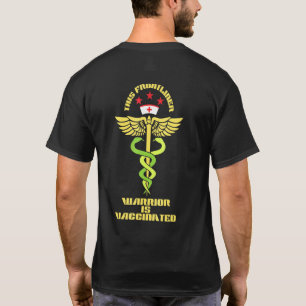 This Frontliner Warrior Is Vaccinated Pro Vaccine T-Shirt