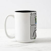 This funny comic-style meme design Mug