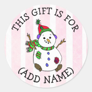 This Gift is for (Add Name) Gift Tag