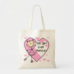 This Girl Can Dance T-shirts and Gifts Tote Bag