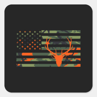This Girl Can Hunt Essential Square Sticker