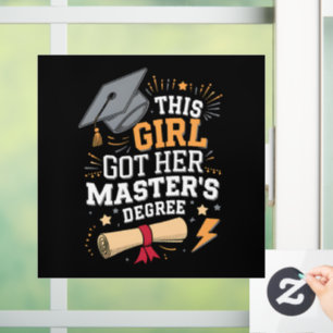 This Girl Got Her Master's Degree Graduation
