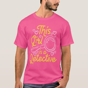This Girl Is A Detective Private Investigator Espi T-Shirt