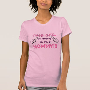 This Girl is Going to Be a Mummy T-Shirt