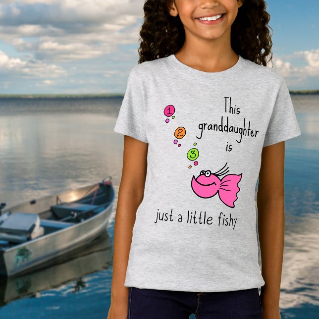 This girl is Just a little fishy pink T-Shirt (Creator Uploaded)