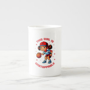 This Girl Is Unstoppable Bone China Mug