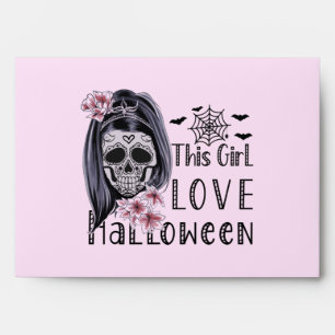 This Girl Love Halloween Envelope