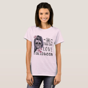 This Girl Love Halloween T-Shirt