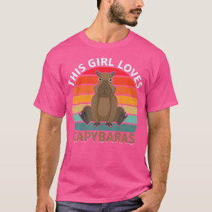 This Girl Loves Capybaras T-Shirt