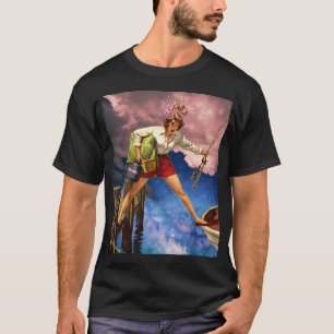 This Girl Loves Fishing With Her Husband T-Shirt