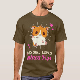 This Girl Loves Guinea Pigs T-Shirt