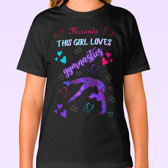 This Girl Loves Gymnastics T-Shirt (Creator Uploaded)