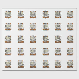 This Girl Loves Halloween Vintage Shirt Design_1 Wrapping Paper