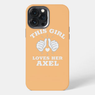 This Girl Loves Her Axel iPhone 13 Pro Max Case