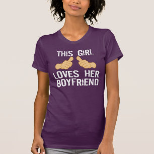 This Girl Loves Her Boyfriend T-Shirt