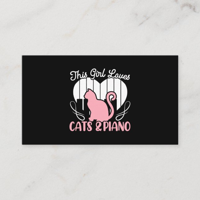 THIS GIRL LOVES HORSES Equestrian Horseback Rider  Business Card (Front)